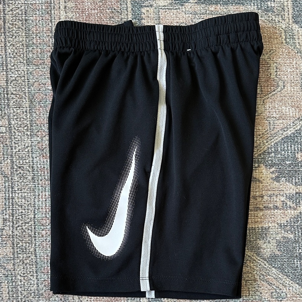 Nike & Jordan Kids Black Athletic Shorts Duo - Picture 2 of 7